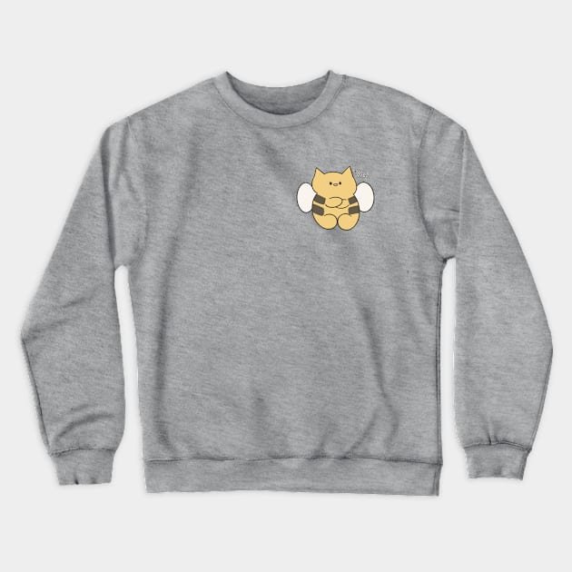 Buzz Off Crewneck Sweatshirt by Fruit Cats Studio